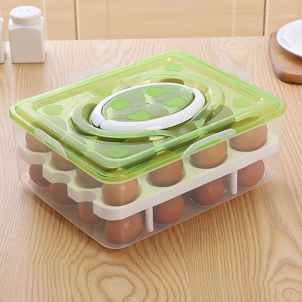 visible egg tray case with 2 layers 32 cells eggs storage box lid & handle kitchen organizer for refrigerator reme8 bottles jars
visible egg tray case with 2 layers 32 cells eggs storage box lid & handle kitchen organizer for refrigerator reme8 bottles jars