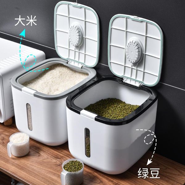 sealed moisture-proof grain container rice grain storage box anti-oxidation 24kg rice bucket kitchen storage container
sealed moisture-proof grain container rice grain storage box anti-oxidation 24kg rice bucket kitchen storage container