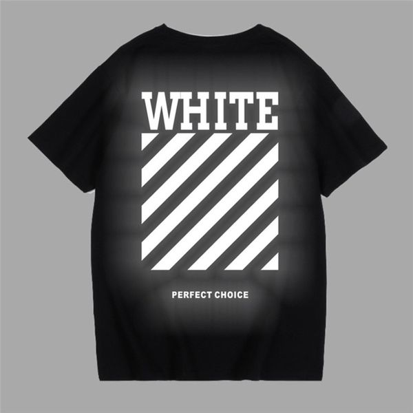 hip hop fashion brand reflective off pure cotton summer loose round neck short sleeve t-shirt lovers' wear men's and women's, White;black
hip hop fashion brand reflective off pure cotton summer loose round neck short sleeve t-shirt lovers' wear men's and women's, White;black