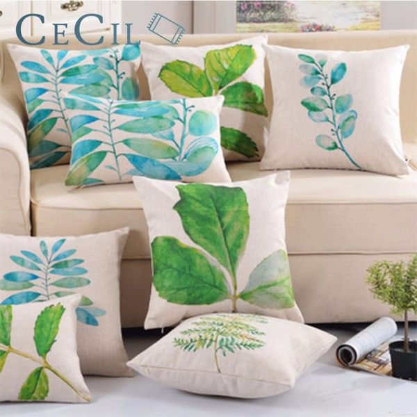 cotton linen pillow fabric office cushion garden sofa plant leaves cushion cover home decor funda de almohada decorativo
cotton linen pillow fabric office cushion garden sofa plant leaves cushion cover home decor funda de almohada decorativo