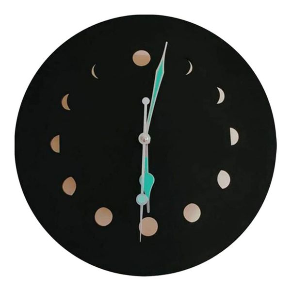 moon phase-shaped wall clock luminous moonphase clock wall decoration for living room bedroom without battery
moon phase-shaped wall clock luminous moonphase clock wall decoration for living room bedroom without battery