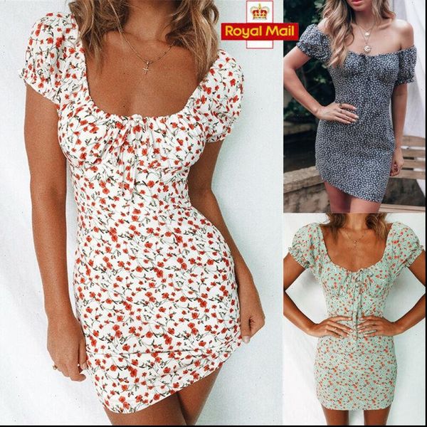 uk womens holiday mini floral dress ladies bodycon beach summer dress floral dress party evening summer beach holiday sundress, Black;gray
uk womens holiday mini floral dress ladies bodycon beach summer dress floral dress party evening summer beach holiday sundress, Black;gray