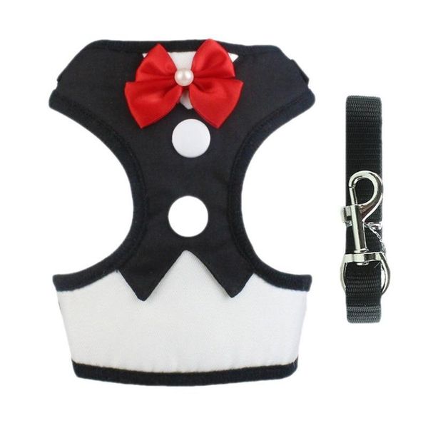 cat collars & leads gentleman dog harness vest with leash bowtie adjustable suit puppy collar for cats kitten
cat collars & leads gentleman dog harness vest with leash bowtie adjustable suit puppy collar for cats kitten