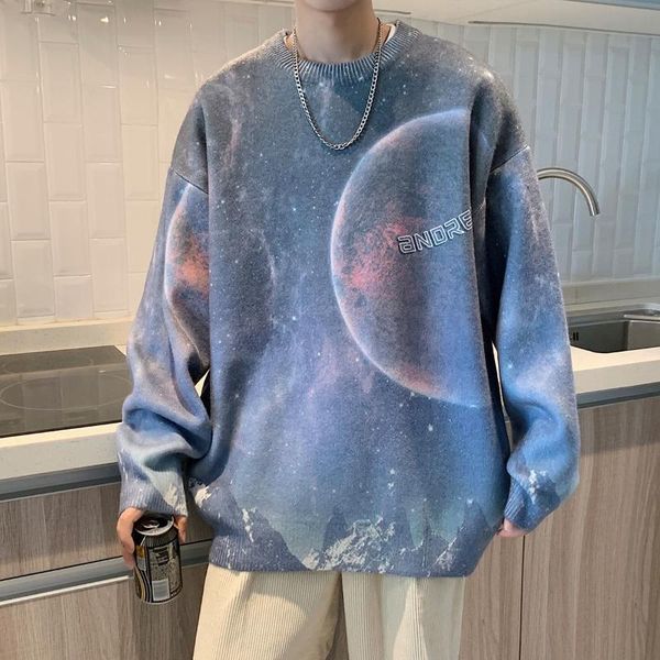 men's sweaters women's autumn winter gradient space star sweater long sleeve jacket streetwear tidal current fashion the price of, White;black
men's sweaters women's autumn winter gradient space star sweater long sleeve jacket streetwear tidal current fashion the price of, White;black
