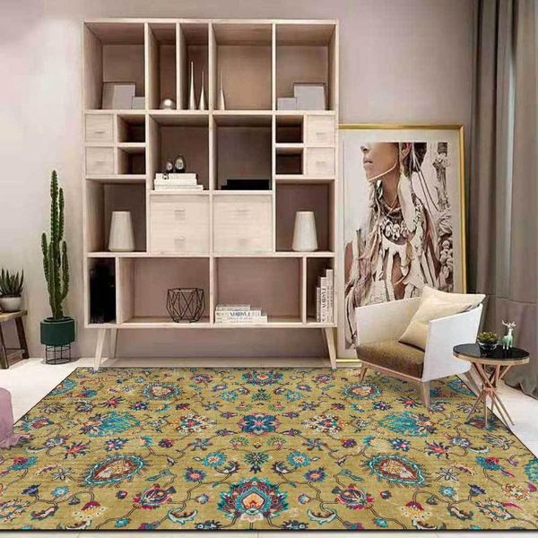 carpets retro american style carpet and rug flower branches printed living room sofa table anti-slip floor mat bedroom bedside tapete
carpets retro american style carpet and rug flower branches printed living room sofa table anti-slip floor mat bedroom bedside tapete