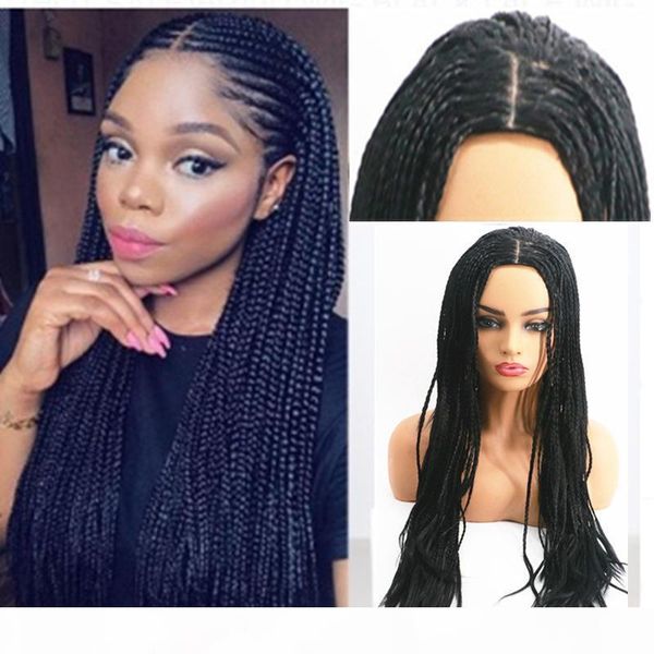 non front lace non hand hook wigs fashionable african dirty braid wig women's long black synthetic hair wig
non front lace non hand hook wigs fashionable african dirty braid wig women's long black synthetic hair wig