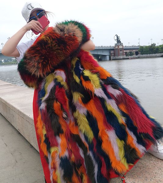 female snow parkas lavish raccoon fur trim hoody mukla furs brand multicolor colour real fox fur lining red long parka for women ykk zipper, Black
female snow parkas lavish raccoon fur trim hoody mukla furs brand multicolor colour real fox fur lining red long parka for women ykk zipper, Black