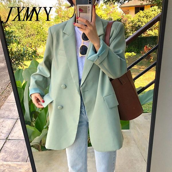 women's suits & blazers blazer women loose temperament one-button jacket 2021 spring and autumn korean ins wild casual vintage long-sle, White;black
women's suits & blazers blazer women loose temperament one-button jacket 2021 spring and autumn korean ins wild casual vintage long-sle, White;black
