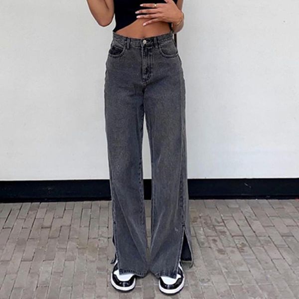 women's jeans classic straight loose high waist pants 2021 fashion casual black washed cotton denim mom's, Blue
women's jeans classic straight loose high waist pants 2021 fashion casual black washed cotton denim mom's, Blue