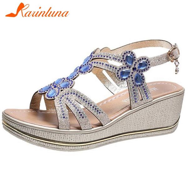 sandals karin brand design female classic concise platform wedges high heels women summer fashion shoes, Black
sandals karin brand design female classic concise platform wedges high heels women summer fashion shoes, Black