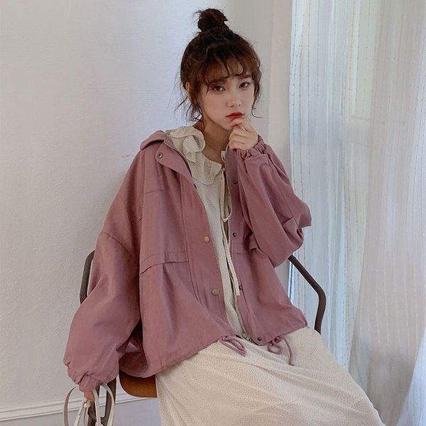 women's jackets techwear pink jacket for women 2021 spring autumn sweet korean loose all-match short wrap coat preppy vintage baseball, Black;brown
women's jackets techwear pink jacket for women 2021 spring autumn sweet korean loose all-match short wrap coat preppy vintage baseball, Black;brown