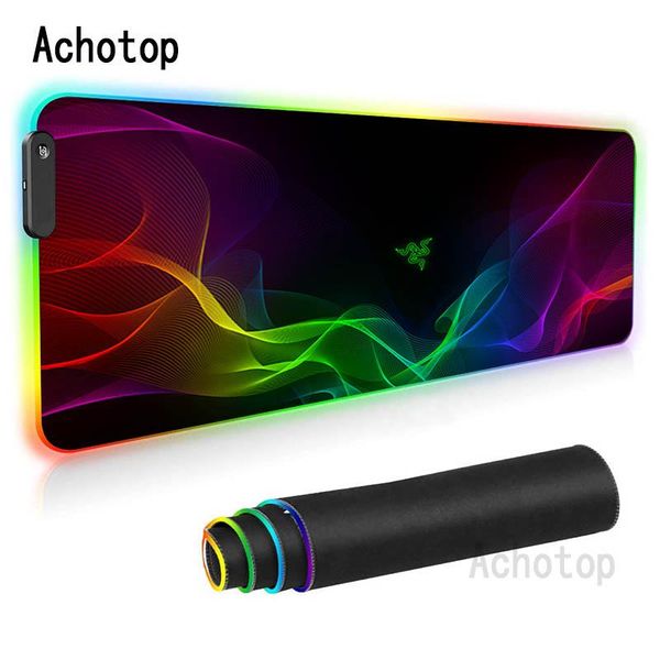 mouse pads & wrist rests razer pad rgb gaming accessories oversized thickened non-slip table keyboard desk mat rubber led luminescence
mouse pads & wrist rests razer pad rgb gaming accessories oversized thickened non-slip table keyboard desk mat rubber led luminescence
