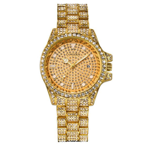 wristwatches curdden big brand watches mens fashion luxury diamond alloy band business calendar quartz montres de marque luxe, Slivery;brown
wristwatches curdden big brand watches mens fashion luxury diamond alloy band business calendar quartz montres de marque luxe, Slivery;brown