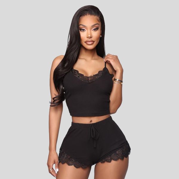 plus size pajamas for women lace trim knitted two piece shorts and crop sleepwear bedroom sets d26-cd22, White
plus size pajamas for women lace trim knitted two piece shorts and crop sleepwear bedroom sets d26-cd22, White