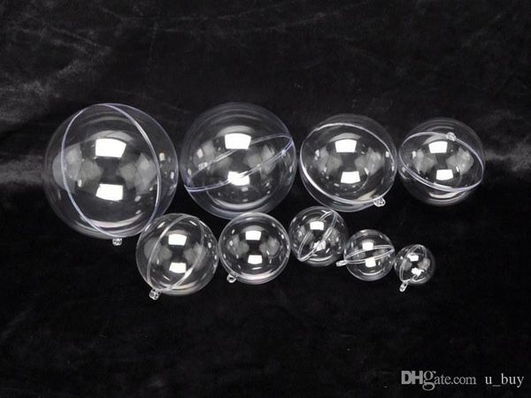 factory outlet christmas decoration decorations openable transparent plastic ball baubles 4cm to 14. lx8b
factory outlet christmas decoration decorations openable transparent plastic ball baubles 4cm to 14. lx8b