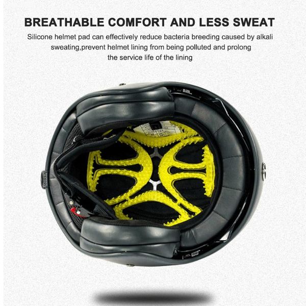 cycling caps & masks silicone helmet pad thermal insulation and breathable inner liner is suitable for most motorcycle bike scooter fitting, Black
cycling caps & masks silicone helmet pad thermal insulation and breathable inner liner is suitable for most motorcycle bike scooter fitting, Black