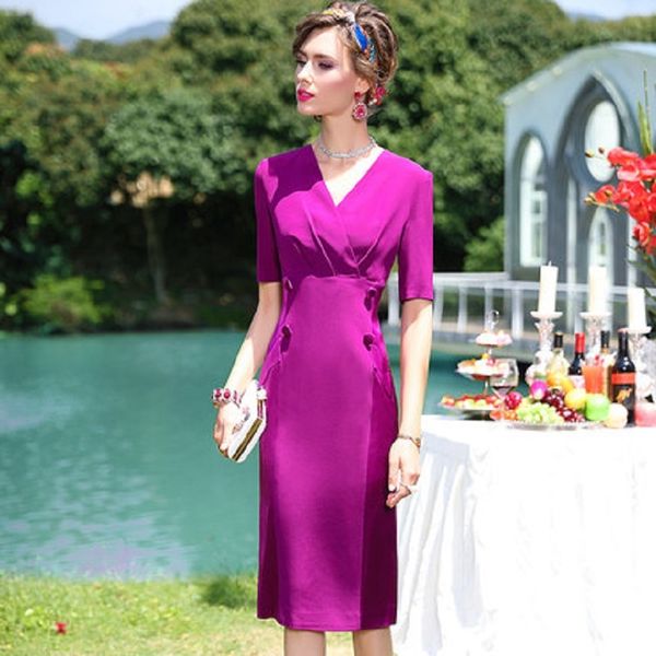 2021 new fashion solid split women's summer dress light mature style v-neck slim body covering straight one-step skirt bfnz, Black;gray
2021 new fashion solid split women's summer dress light mature style v-neck slim body covering straight one-step skirt bfnz, Black;gray
