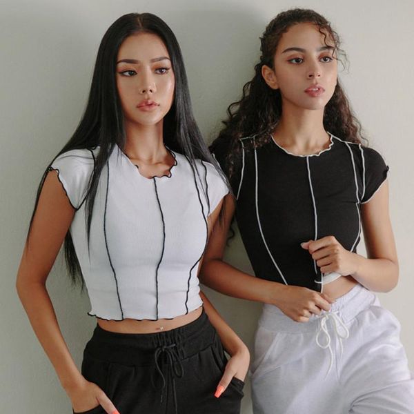yoga outfit leisure thin cropped short sleeve workout t shirt women breathable running sport t-shirt lotus leaf gym fitness
yoga outfit leisure thin cropped short sleeve workout t shirt women breathable running sport t-shirt lotus leaf gym fitness