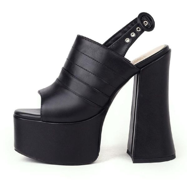 sandals 2021 super high for women heel height 15cm ladies shoes plus big size 46 square women's, Black
sandals 2021 super high for women heel height 15cm ladies shoes plus big size 46 square women's, Black