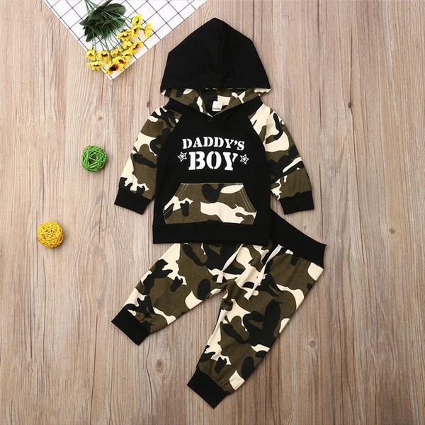 6 36 months baby boys clothing set autumn camouflage print hoodies sweatshirt pant suits children, White
6 36 months baby boys clothing set autumn camouflage print hoodies sweatshirt pant suits children, White
