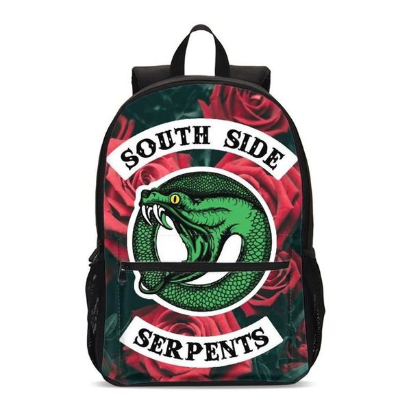 backpack 2021 children school bags southside riverdale snake print for teenager boys student lapshoulder bag girl
backpack 2021 children school bags southside riverdale snake print for teenager boys student lapshoulder bag girl