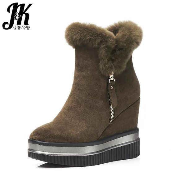 boots j&k 2021 arrive fur winter women fashion zip thick platform shoes woman ankle high wedges square toe, Black
boots j&k 2021 arrive fur winter women fashion zip thick platform shoes woman ankle high wedges square toe, Black