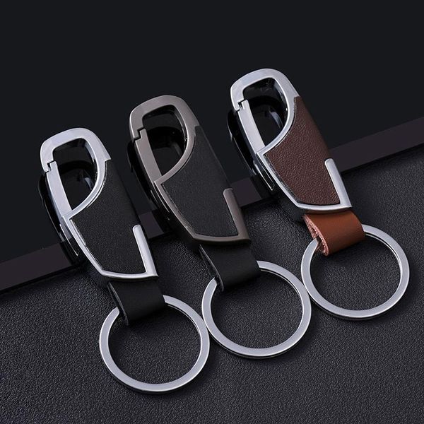 keychains men key chain metal genuine leather keychain holder ring for novely trinket car accessory diy supply, Silver
keychains men key chain metal genuine leather keychain holder ring for novely trinket car accessory diy supply, Silver