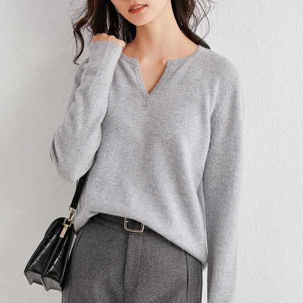 women's sweaters bareskiy autumn and winter cashmere sweater v-neck pullover loose large size knitted ladies wool, White;black
women's sweaters bareskiy autumn and winter cashmere sweater v-neck pullover loose large size knitted ladies wool, White;black