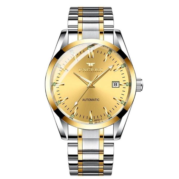 wristwatches mens watches 2021 fashion stainless steel automatic mechanical wristwatch relogio masculino self-wind, Slivery;brown 
wristwatches mens watches 2021 fashion stainless steel automatic mechanical wristwatch relogio masculino self-wind, Slivery;brown