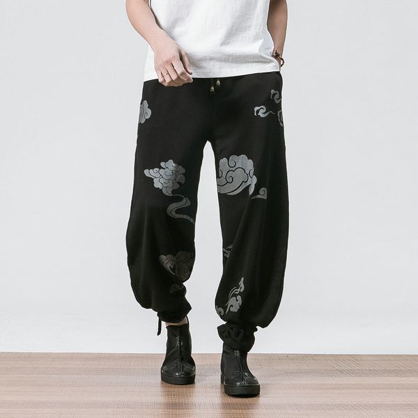 2021 new mens joggers casual cloud printed streetwear harem plus size sweatpants pencil pants harajuku trousers male nidd axsi, Black
2021 new mens joggers casual cloud printed streetwear harem plus size sweatpants pencil pants harajuku trousers male nidd axsi, Black
