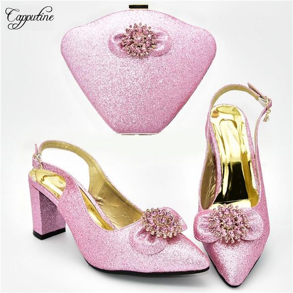 dress shoes lovely pink wedding set series high heel sandal and handbag 108-6 height 7cm, Black
dress shoes lovely pink wedding set series high heel sandal and handbag 108-6 height 7cm, Black