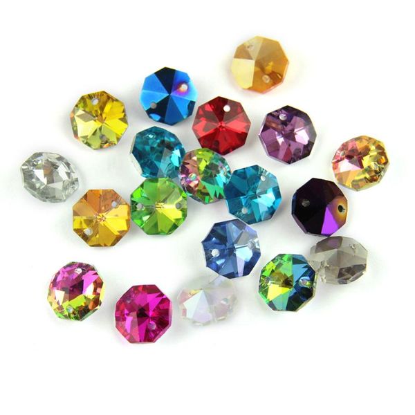 50pcs /lot 14mm mixed colors crystal bbeads octagon original in 2 holes for crystal chandelier parts for parts and diy
50pcs /lot 14mm mixed colors crystal bbeads octagon original in 2 holes for crystal chandelier parts for parts and diy