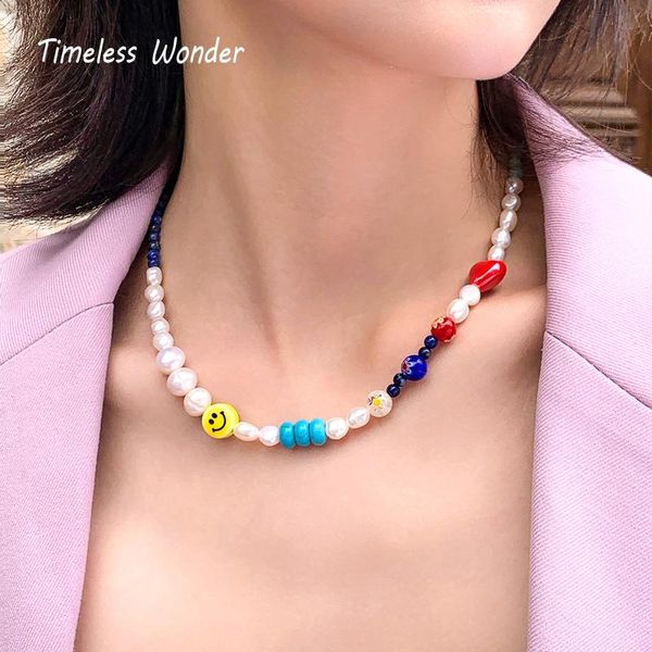 chokers timeless wonder fancy natural pearl glass beads ot chain choker necklace for women aesthetic designer gift gothic egirl 1327, Golden;silver
chokers timeless wonder fancy natural pearl glass beads ot chain choker necklace for women aesthetic designer gift gothic egirl 1327, Golden;silver