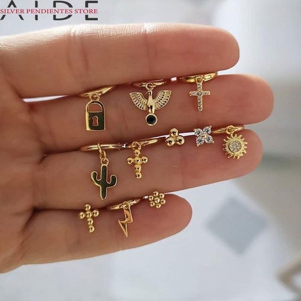hoop & huggie aide real girls star zircon earrings gold color earring 925 sterling silver for women gifts jewelry aretes de mujer, Golden;silver
hoop & huggie aide real girls star zircon earrings gold color earring 925 sterling silver for women gifts jewelry aretes de mujer, Golden;silver
