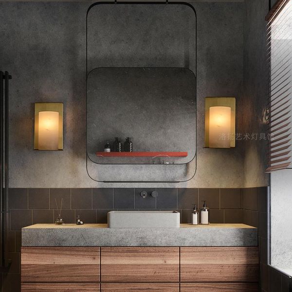 wall lamp modern bathroom marble designer model room creative living background bedroom bedside copper
wall lamp modern bathroom marble designer model room creative living background bedroom bedside copper