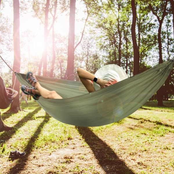 outdoor ultralight hammock portable camping hammock for backpacking travel beach yard camping equipment
outdoor ultralight hammock portable camping hammock for backpacking travel beach yard camping equipment