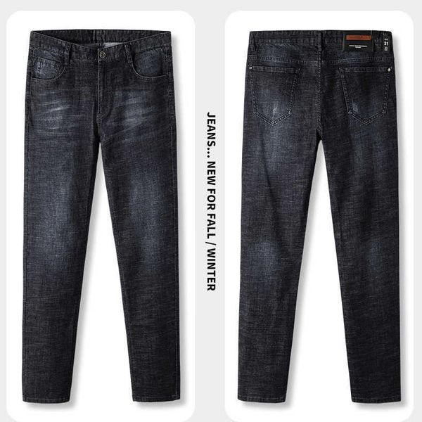 men's langfeng wear | jeans youth fashion spring autumn small straight slim pants, Blue
men's langfeng wear | jeans youth fashion spring autumn small straight slim pants, Blue