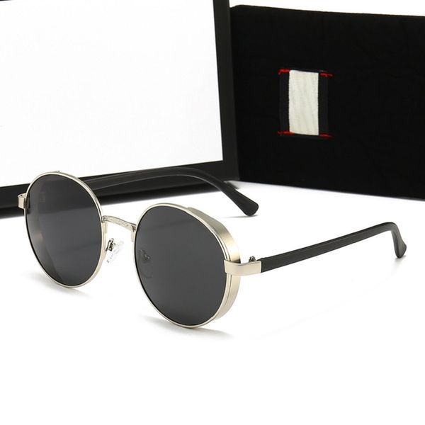 mens womens designer sunglasses luxury sun glasses fashion round glass sunglasses for man woman with original case box, White;black
mens womens designer sunglasses luxury sun glasses fashion round glass sunglasses for man woman with original case box, White;black