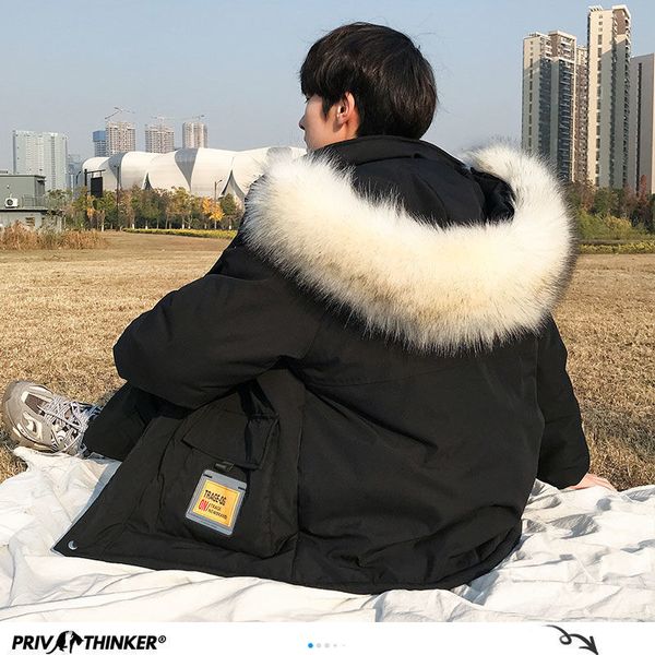 men's privathinker korean winter warm parka jackets thicken men casual oversized coats 5xl plus size man parkas clo 8u44, Black
men's privathinker korean winter warm parka jackets thicken men casual oversized coats 5xl plus size man parkas clo 8u44, Black