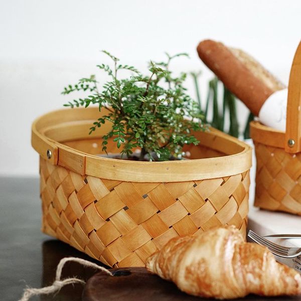 storage baskets hand woven wood basket vegetable fruit home daily necessities easter accessories
storage baskets hand woven wood basket vegetable fruit home daily necessities easter accessories