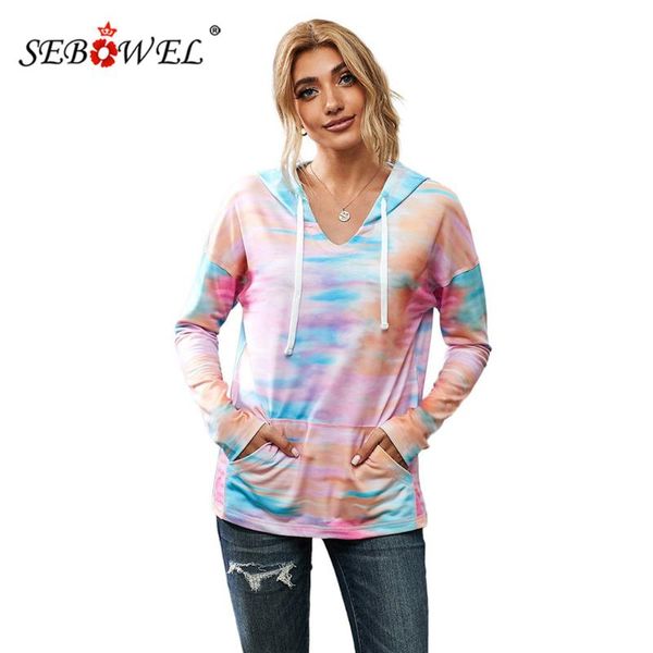 women's hoodies & sweatshirts sebowel fashion tie dye print hooded sweatshirt women autumn spring pullovers female long sleeve kangaro, Black
women's hoodies & sweatshirts sebowel fashion tie dye print hooded sweatshirt women autumn spring pullovers female long sleeve kangaro, Black