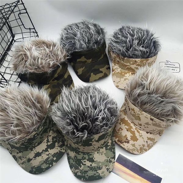 kids caps fashion casual adults and children matching wig with cap adjustable camouflage visor sunshade hats baseball hip hop hat, Yellow
kids caps fashion casual adults and children matching wig with cap adjustable camouflage visor sunshade hats baseball hip hop hat, Yellow