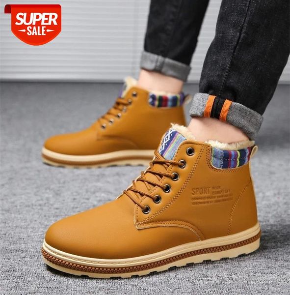 2020 warm men's winter leather ankle boots men autumn waterproof snow boots leisure autumn mens office shoes #b37h
2020 warm men's winter leather ankle boots men autumn waterproof snow boots leisure autumn mens office shoes #b37h