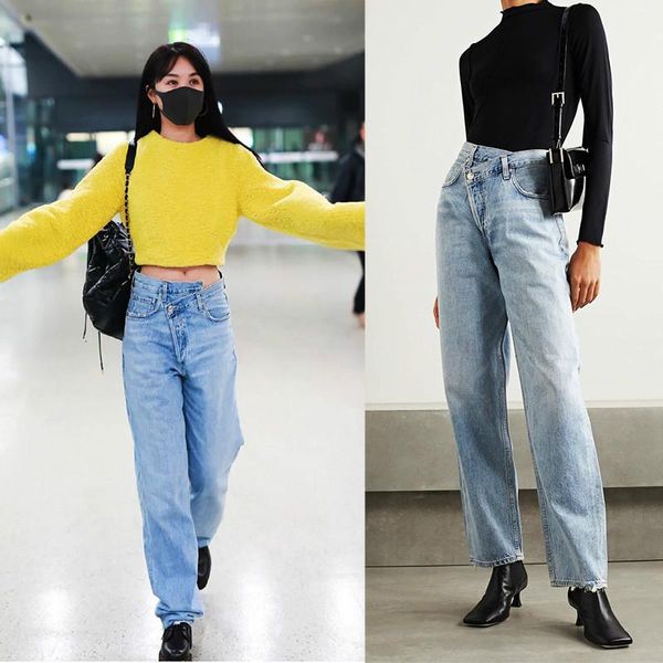 women's jeans spring autumn products fashion classic brand luxry design waist dislocation button women high straight pants a6, Blue
women's jeans spring autumn products fashion classic brand luxry design waist dislocation button women high straight pants a6, Blue