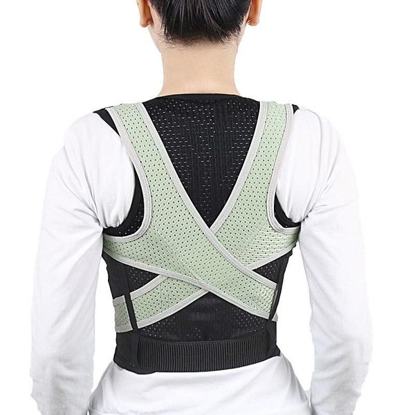 back support breathable posture corrector mesh children clavicle spine shoulder lumbar anti-humpback de postura, Black;blue
back support breathable posture corrector mesh children clavicle spine shoulder lumbar anti-humpback de postura, Black;blue