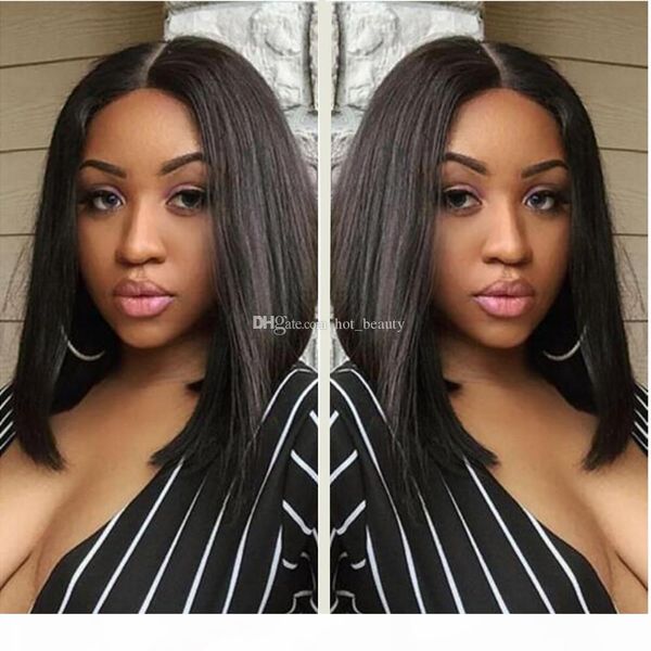 bob cut wigs short lace front wigs with bangs glueless lace front wig human hair bob wig with baby hair for african women, Black;brown
bob cut wigs short lace front wigs with bangs glueless lace front wig human hair bob wig with baby hair for african women, Black;brown