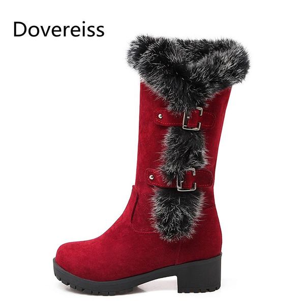 boots dovereiss fashion female elegant round toe snow knee high consice buckle big size 43, Black
boots dovereiss fashion female elegant round toe snow knee high consice buckle big size 43, Black