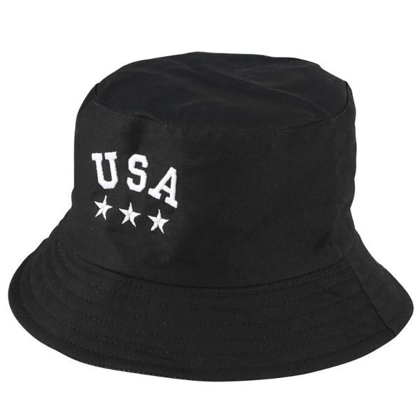 cloches black bucket hat usa foldable outdoor america cotton fishing cap men basin chapea travel sun prevent bonnet women, Blue;gray
cloches black bucket hat usa foldable outdoor america cotton fishing cap men basin chapea travel sun prevent bonnet women, Blue;gray