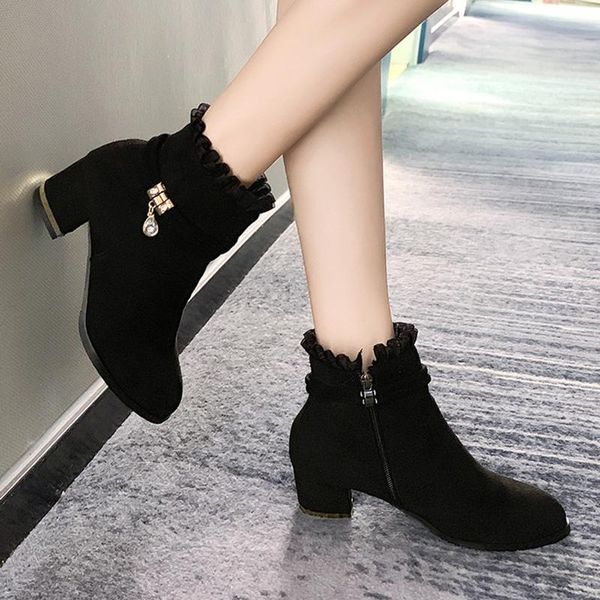 boots 2021 women retro women's pu leather ankle woman vintage leopard low heels female short ladies zip shoes, Black
boots 2021 women retro women's pu leather ankle woman vintage leopard low heels female short ladies zip shoes, Black