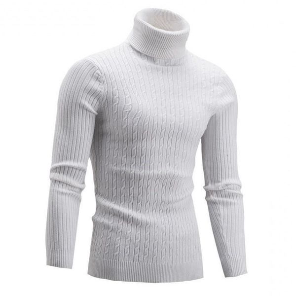 men's sweaters sweaters, turtleneck, bottom knit, winter pullover, White;black 
men's sweaters sweaters, turtleneck, bottom knit, winter pullover, White;black